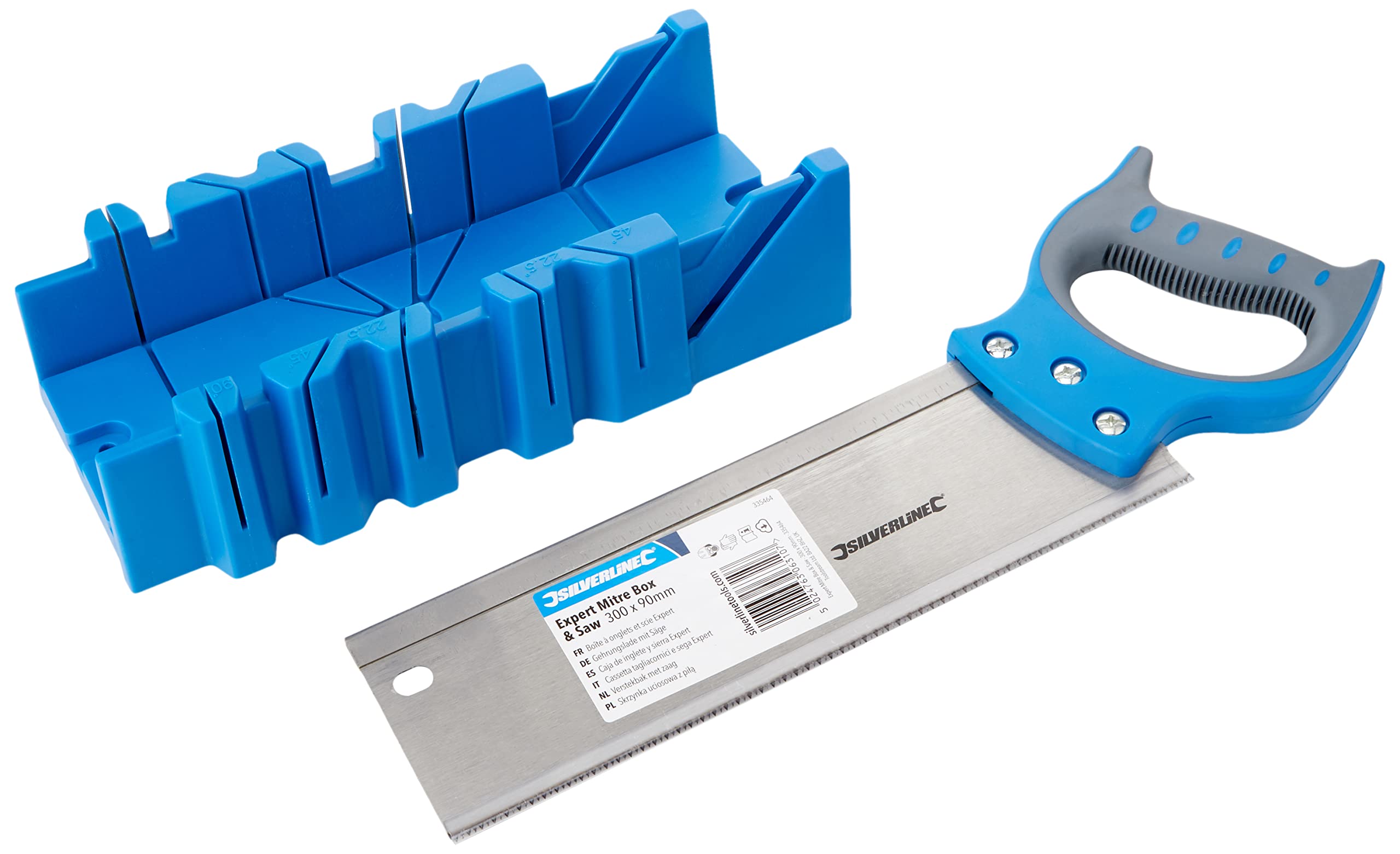 boite à coupe avec jeu de scie 300mm