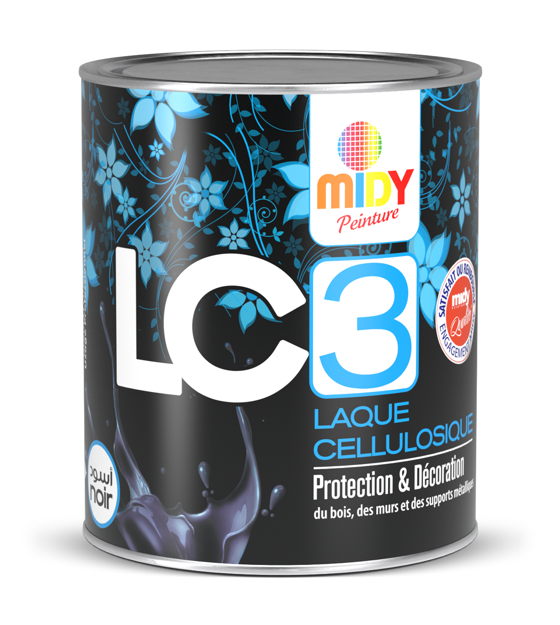 laque LC3 noir