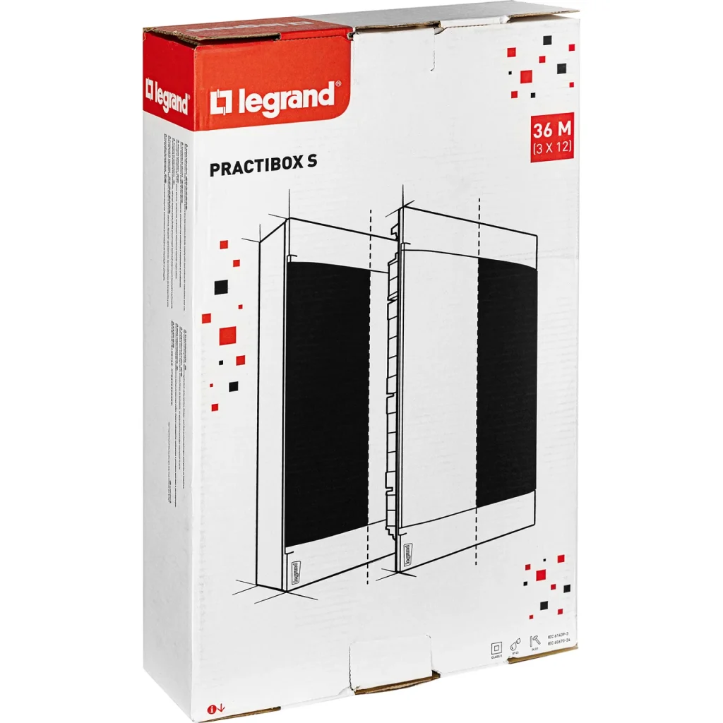 Coffret encastré LeGrand 4×12 modules