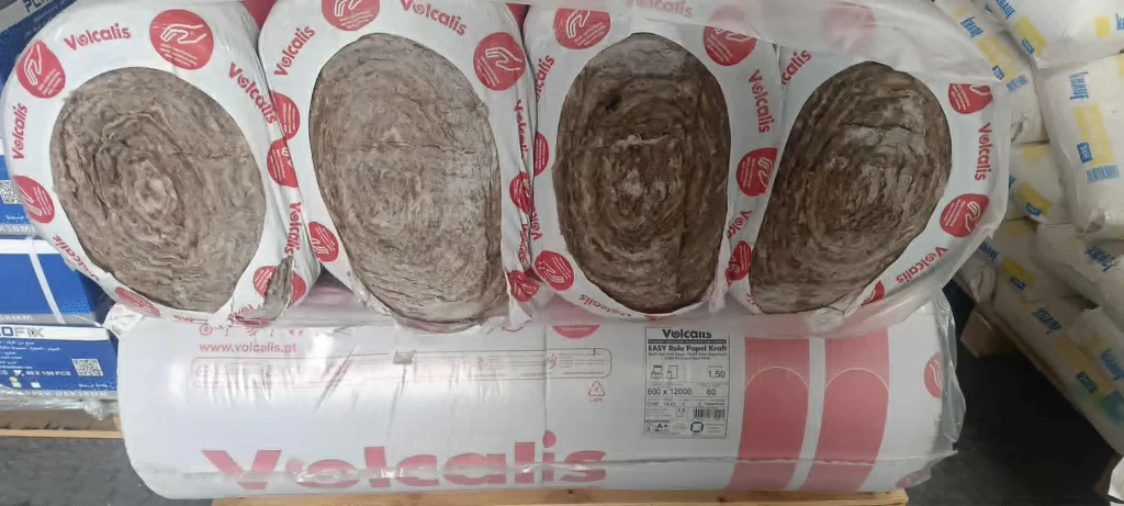 Laine de roche Volcalis Ep 6cm avec papier