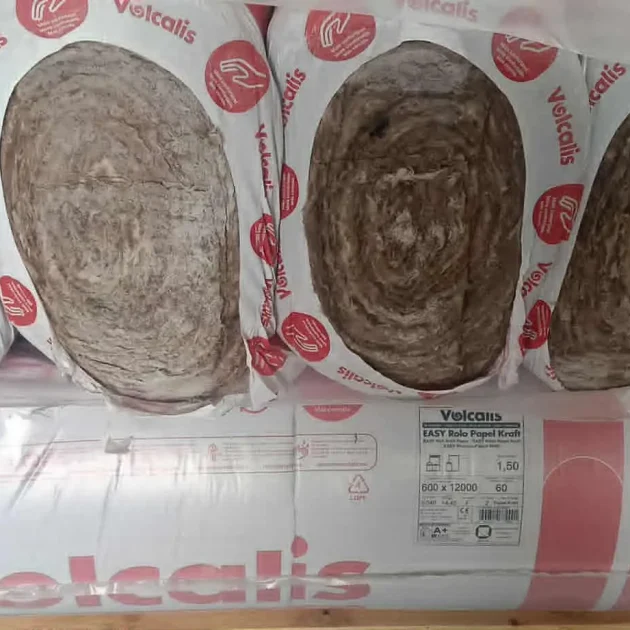 Laine de roche Volcalis Ep 6cm avec papier